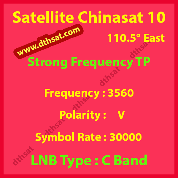 Chinasat-10-Strong-Frequency-TP