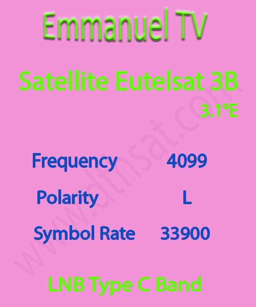 Emmanuel-TV-Frequency