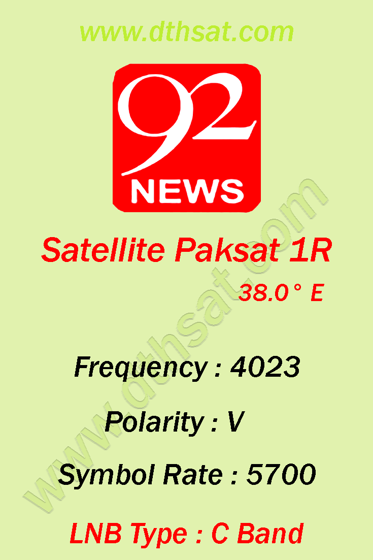 92 news channel sales