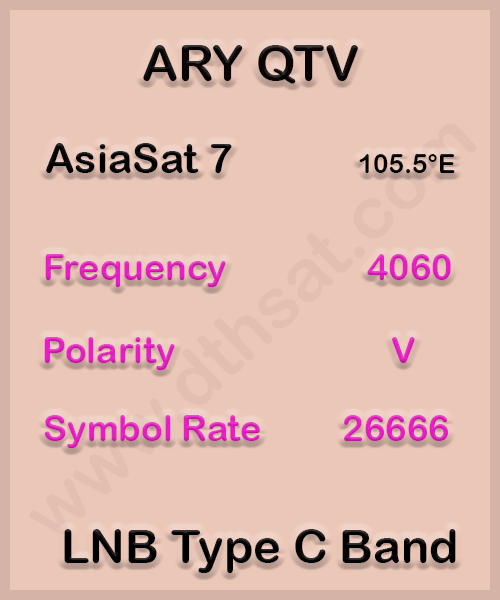 ARY-QTV-Frequency