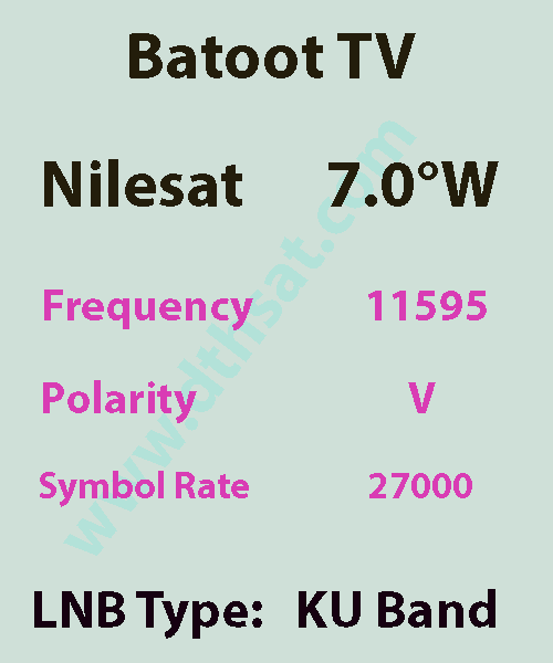 Batoot-TV-Frequency