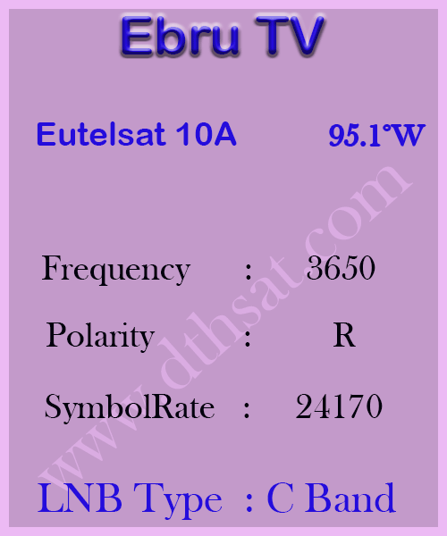 Ebru-TV-Frequency