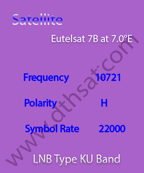 Eutelsat-7-Frequency