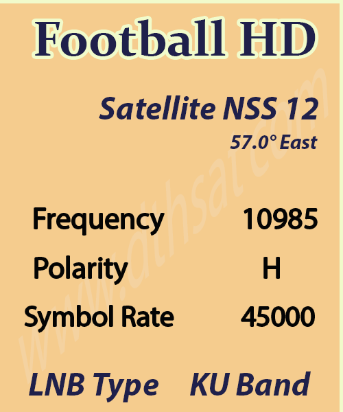 Football-TV-Channel-Frequency