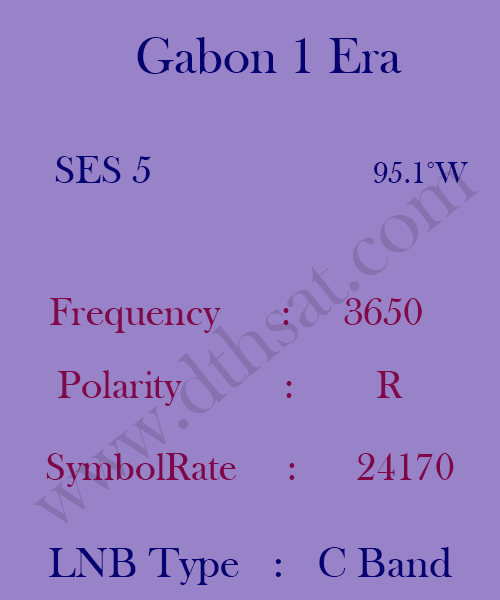 Gabon-1-Frequency