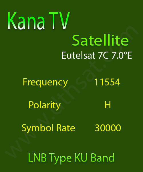Kana-TV-Frequency