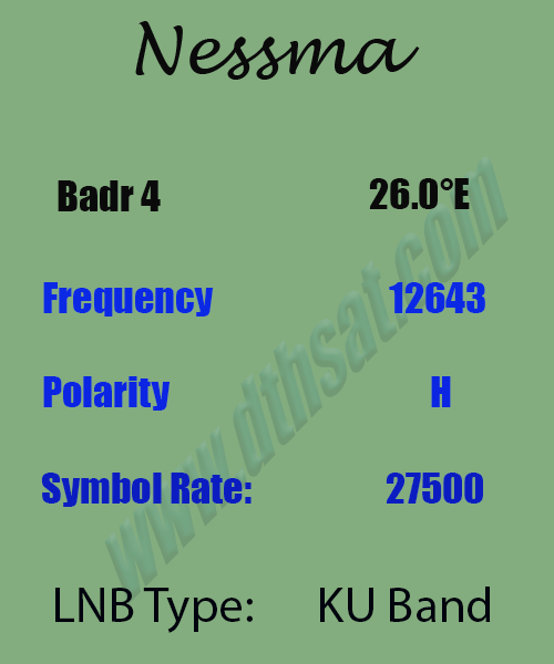 Nessma-Frequency