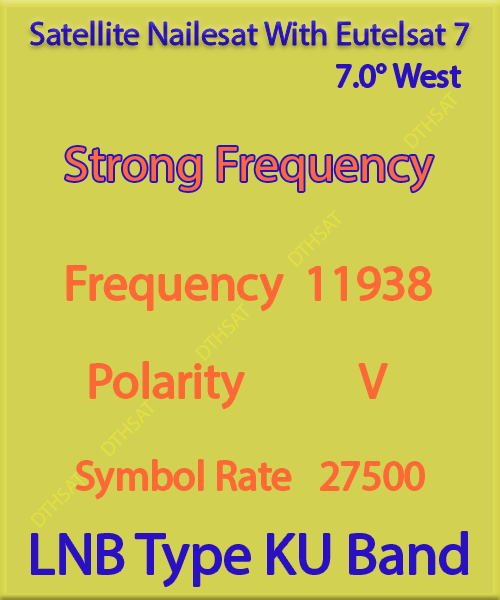 Nile Sat Strong Frequency TP