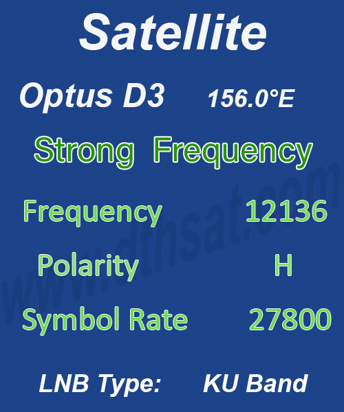Optus-D3-Frequency