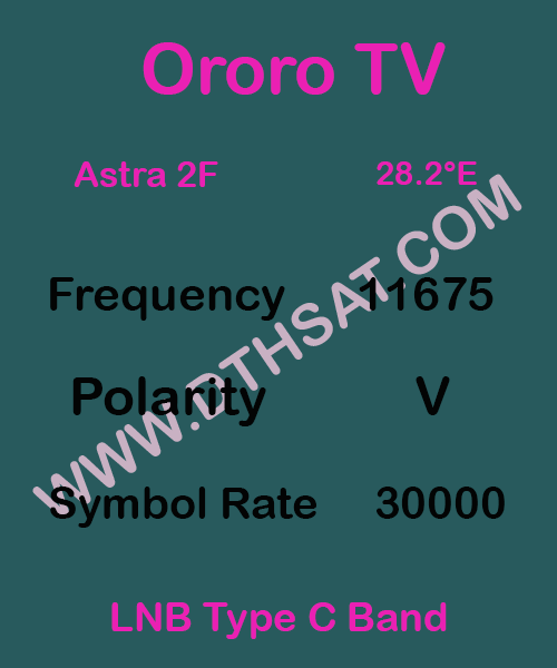Ororo-TV-Frequency