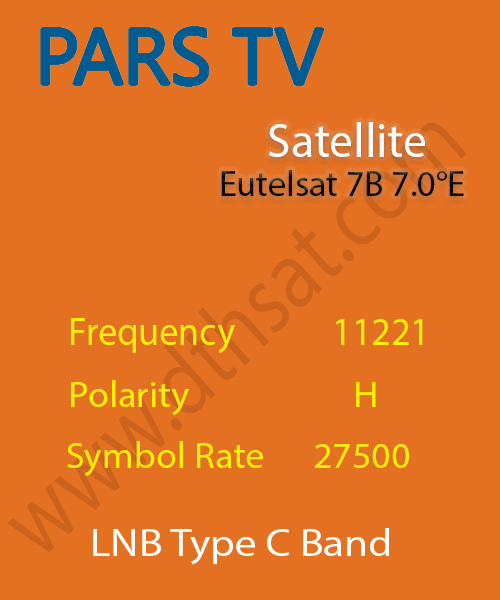 Pars-TV-Frequency
