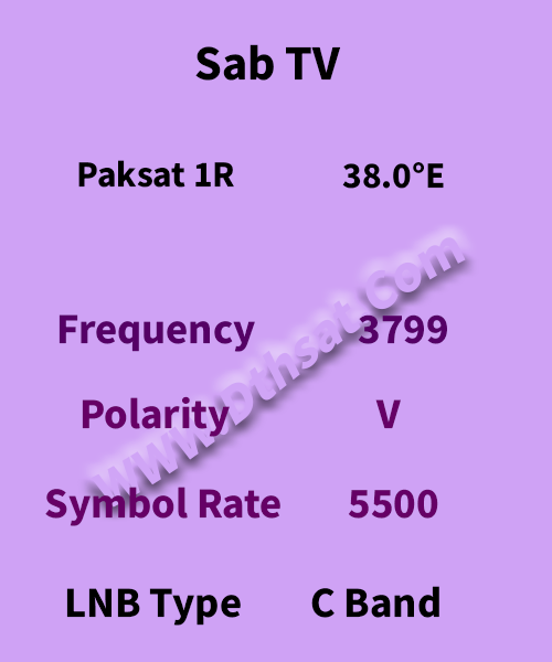 Sab-TV-Frequency