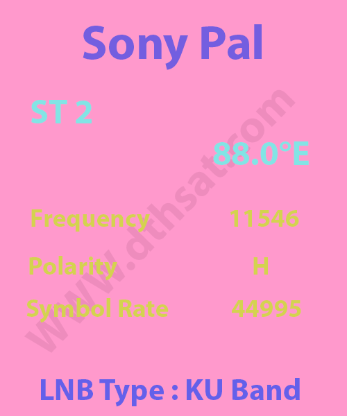 Sony-Pal-Frequency