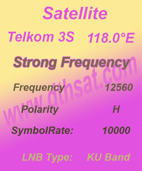 Telkom-3-Frequency